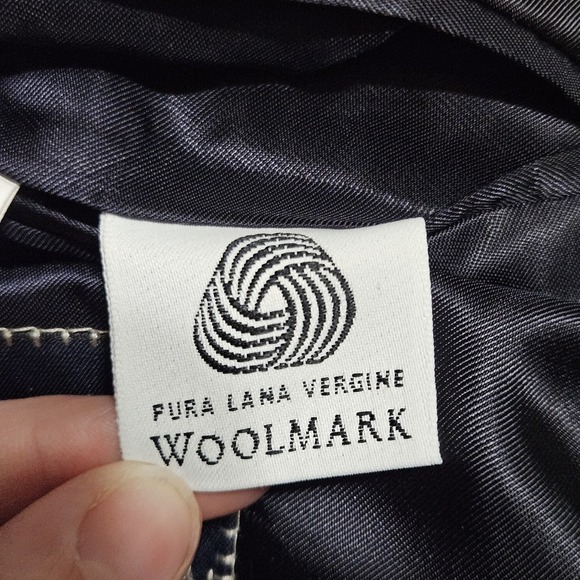 Canali Italy 100% Wool Dark Navy 1 Piece Suit Blazer 54L 13320/00 Gold Buttons - Picture 10 of 12